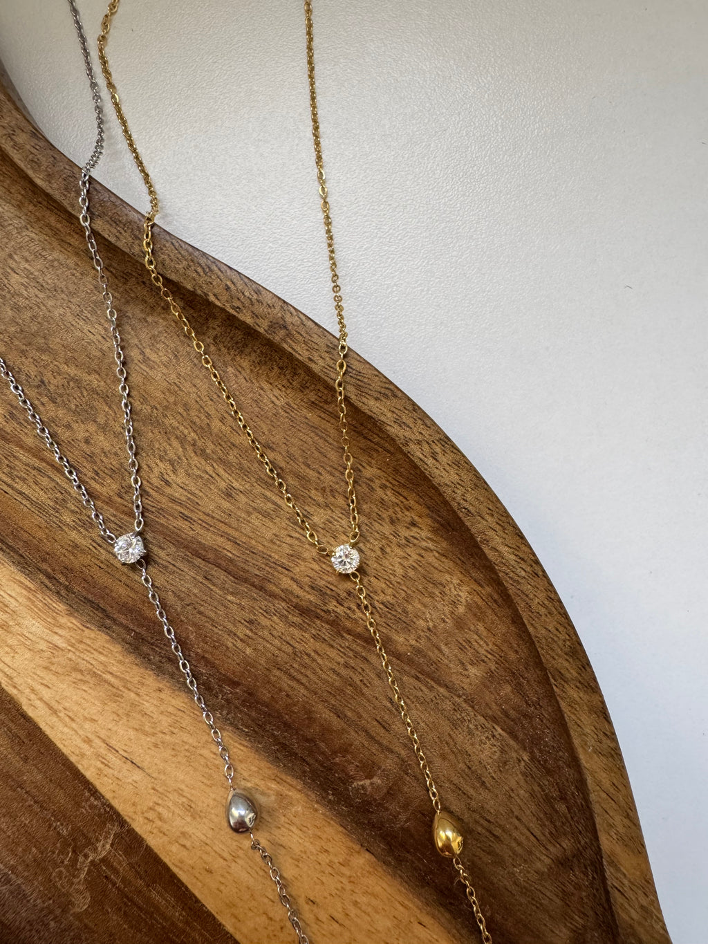 שרשרת עניבה קריסטל