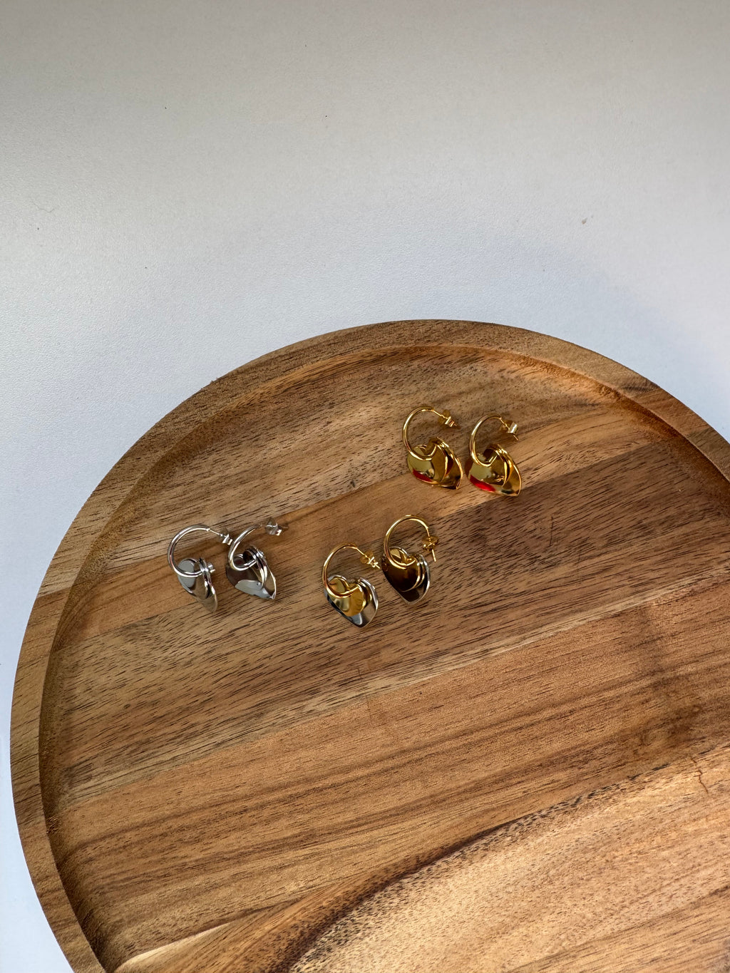 עגילי לבבות