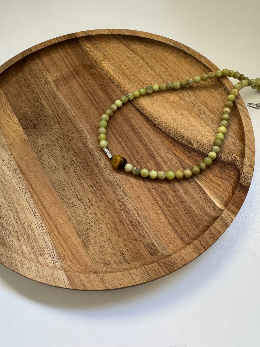 שרשרת חרוזים ירוק