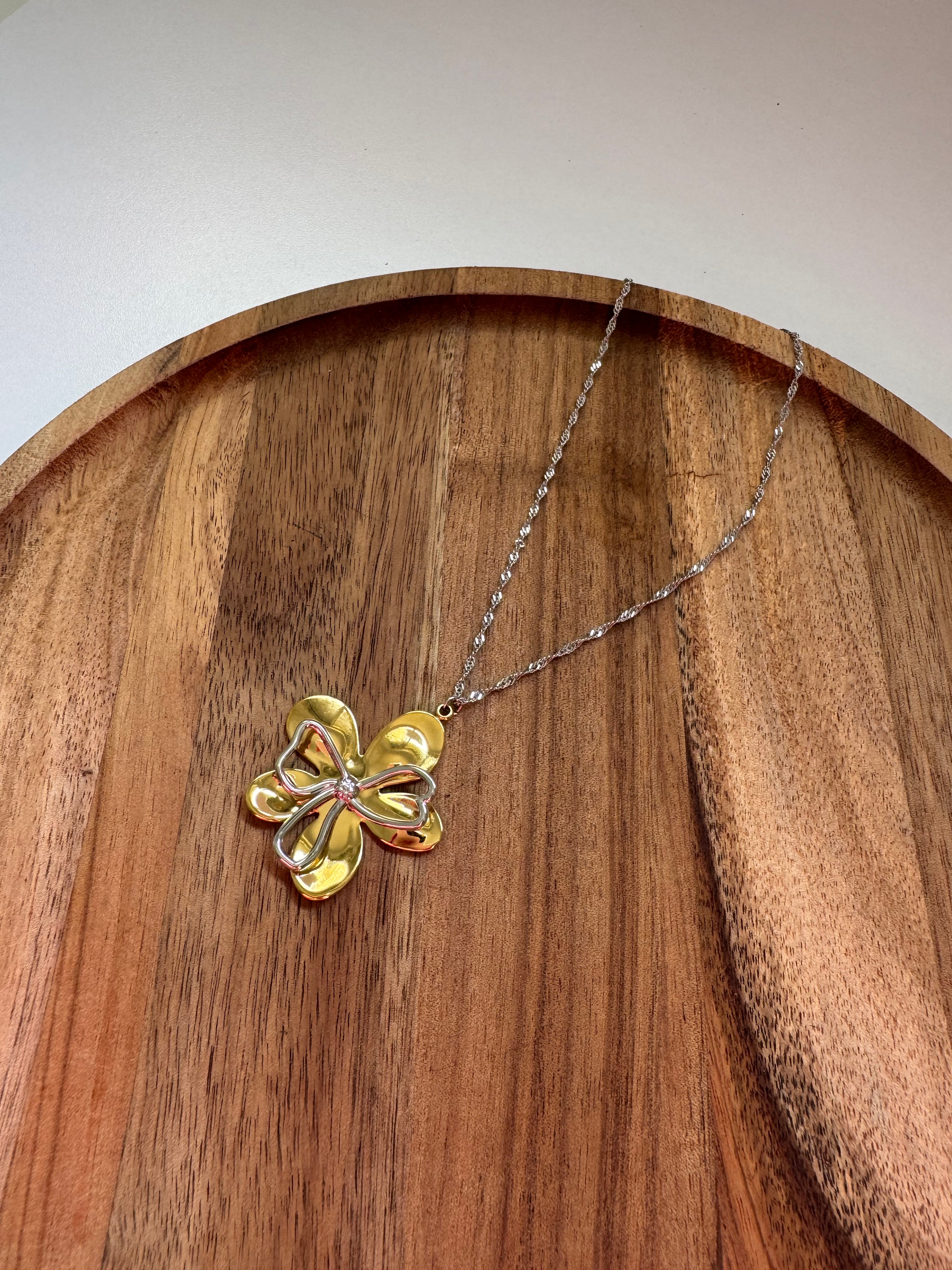 שרשרת פרח משולב