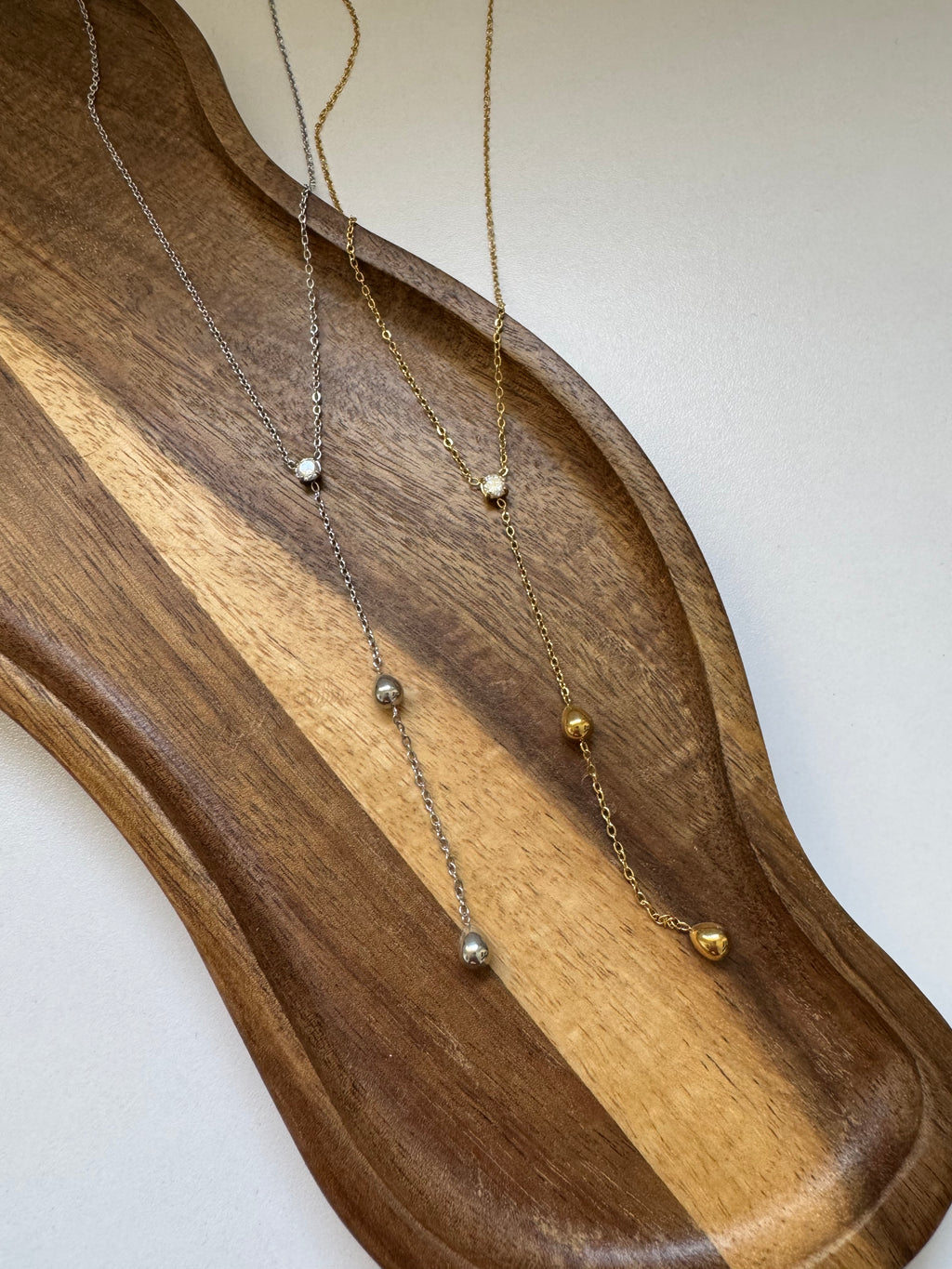 שרשרת עניבה קריסטל