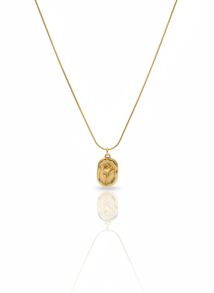 שרשרת תליון ורד