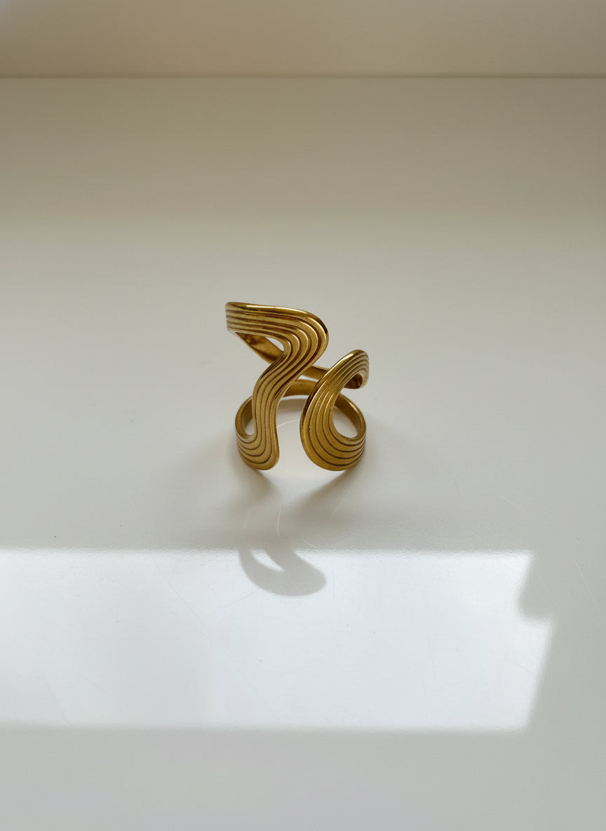 טבעת גל עבה