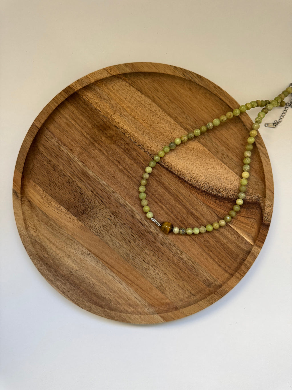 שרשרת חרוזים ירוק