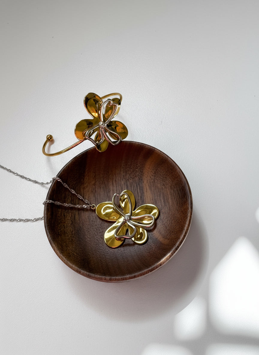 שרשרת פרח משולב