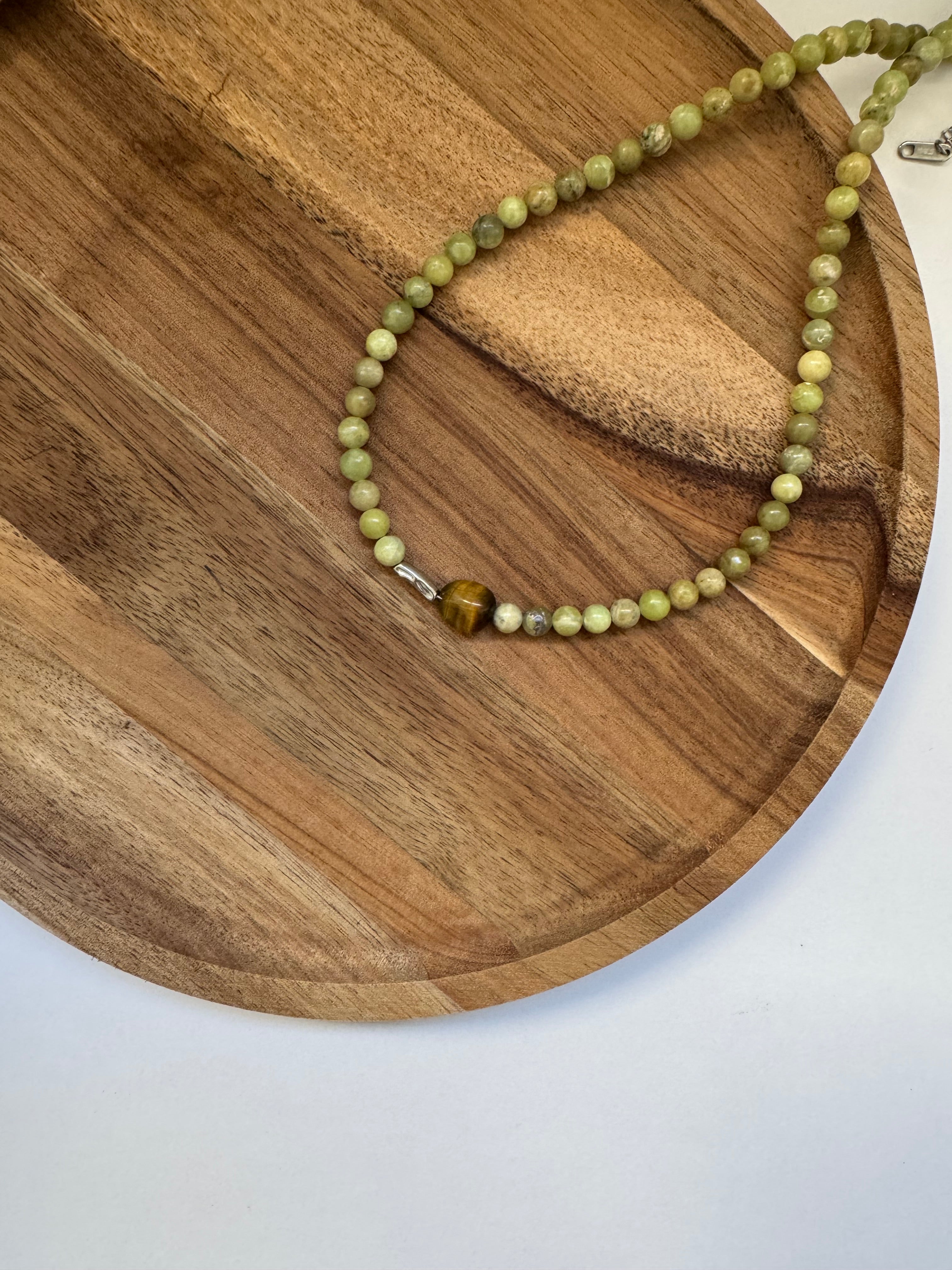 שרשרת חרוזים ירוק