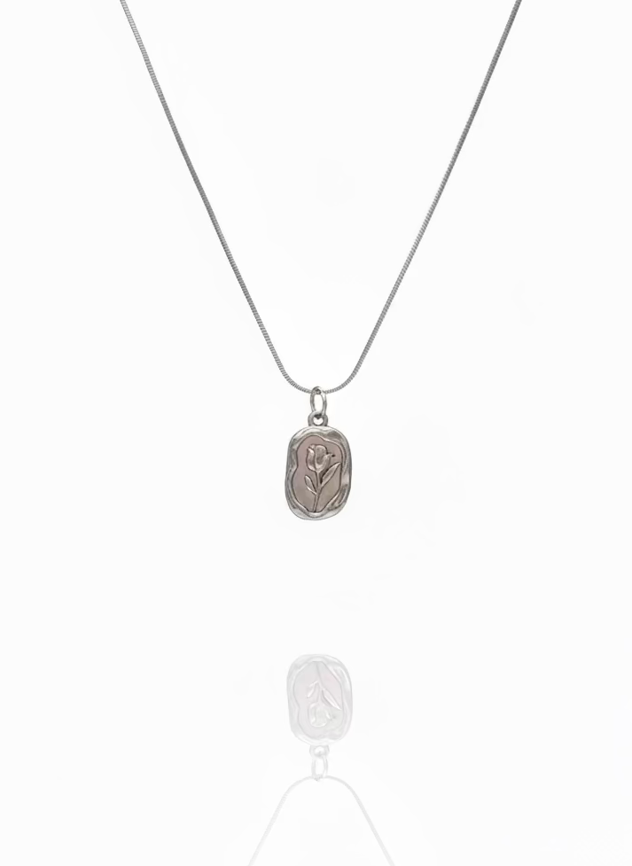 שרשרת תליון ורד